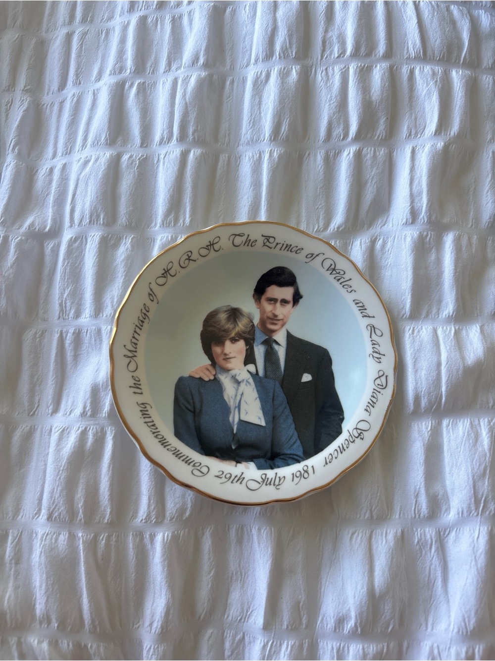 Royal Grafton Commemorative Plate
An authentic vintage fine bone china dish comm